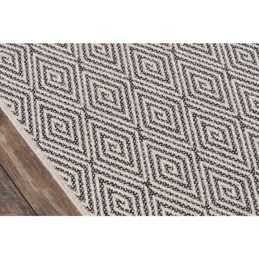 Contemporary Runner Area Rug, Charcoal, 2' X 10' Runner. Picture 3