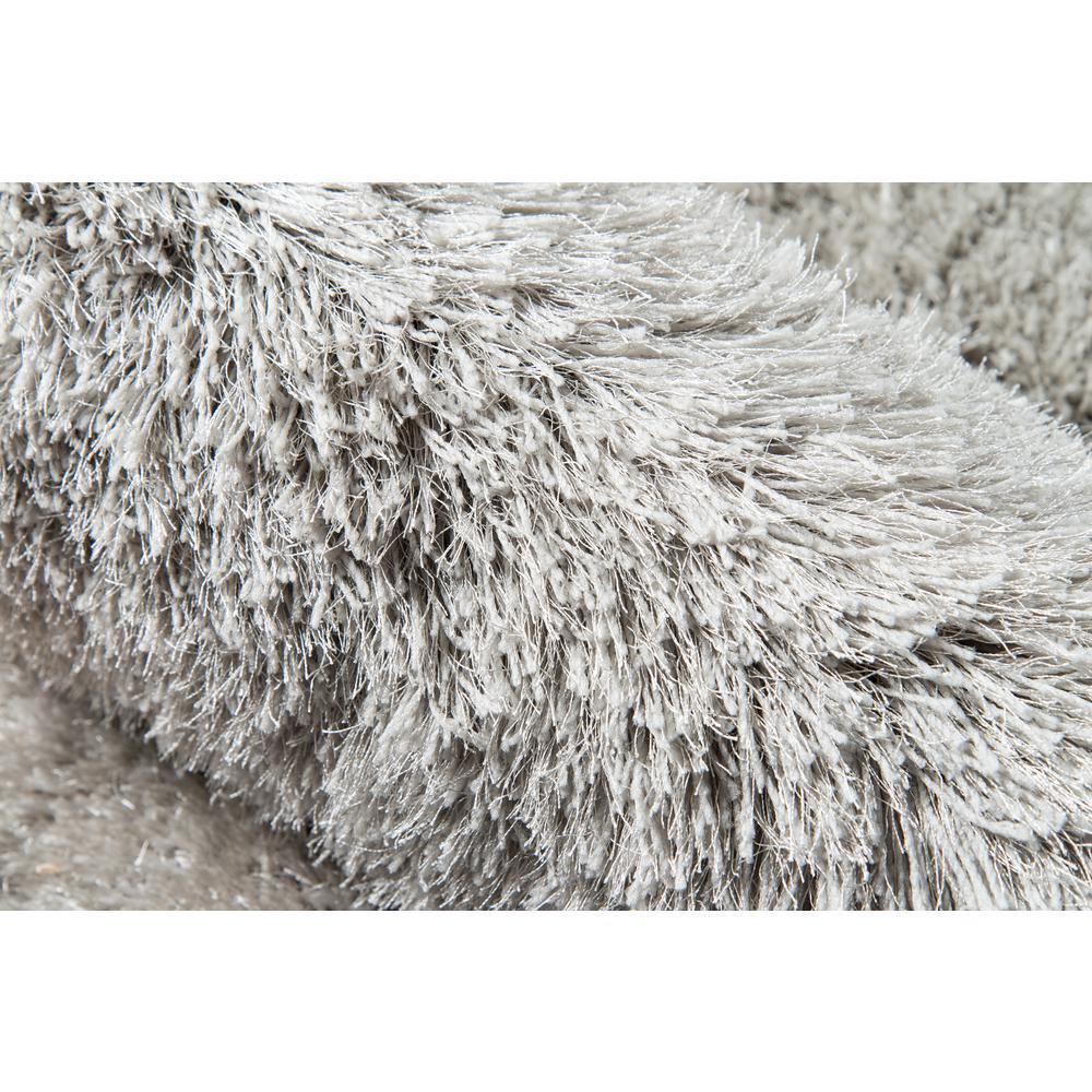 Contemporary Rectangle Area Rug, Grey, 8' X 10'. Picture 4