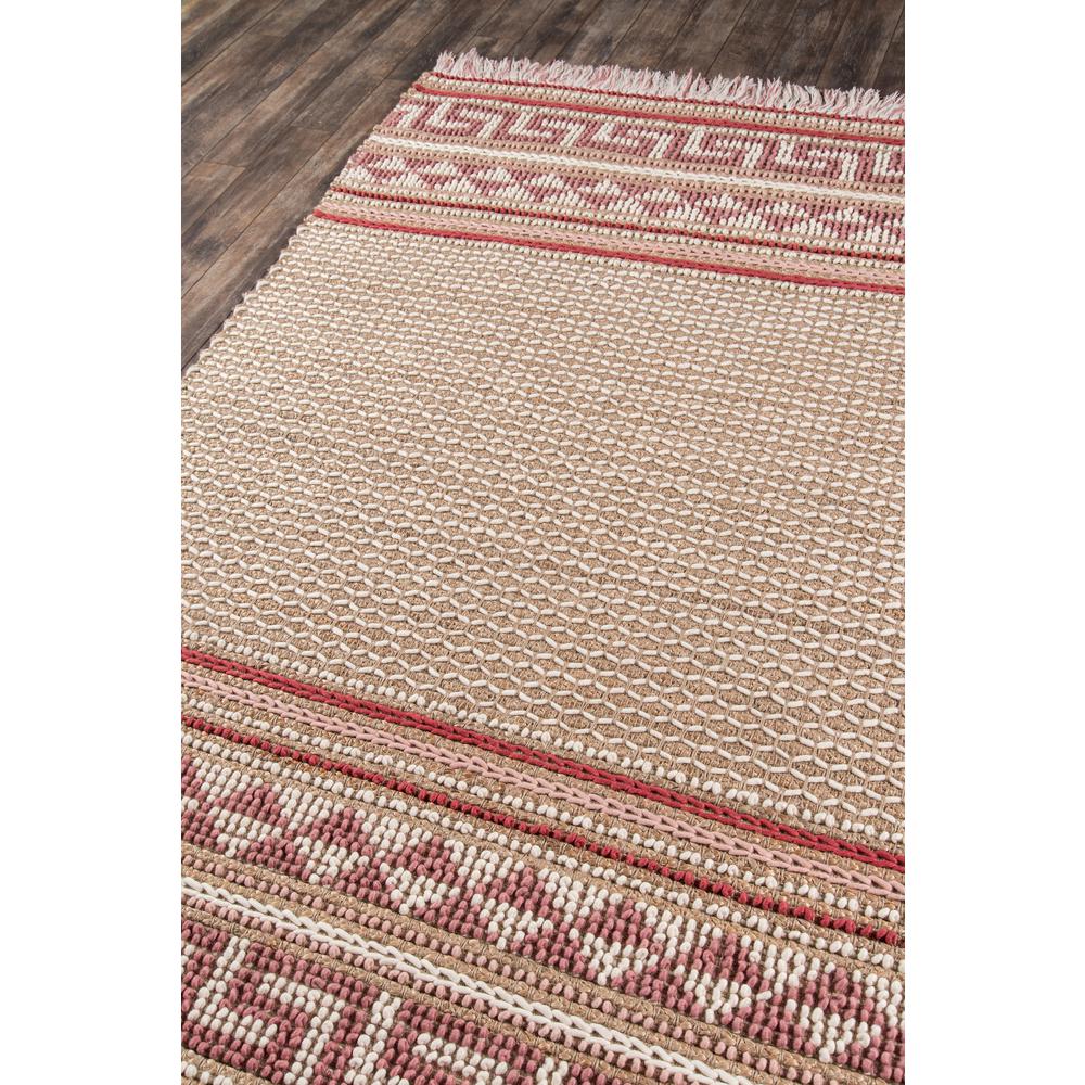 Transitional Rectangle Area Rug, Pink, 3'9" X 5'9". Picture 2