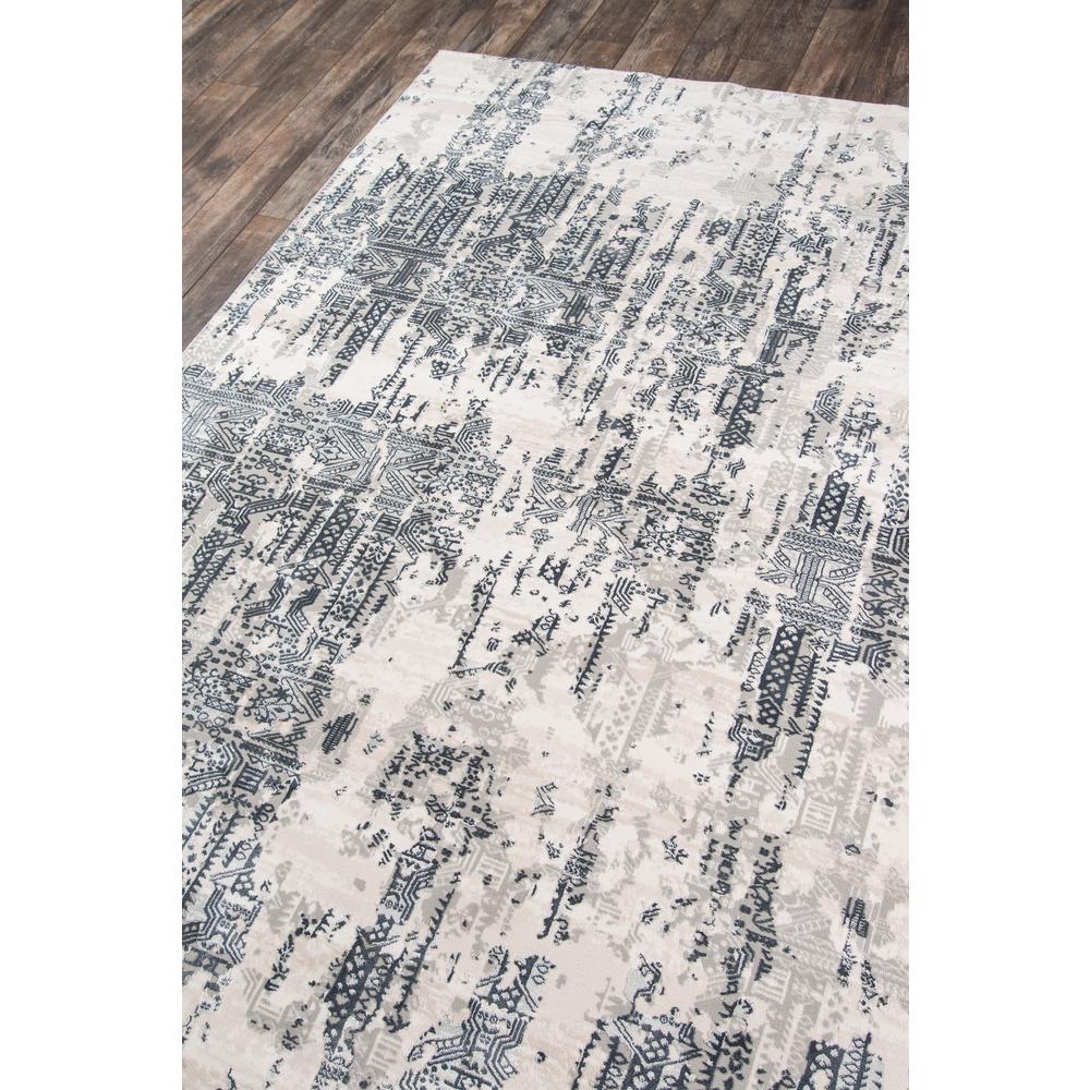 Traditional Rectangle Area Rug, Grey, 3'10" X 5'7". Picture 2