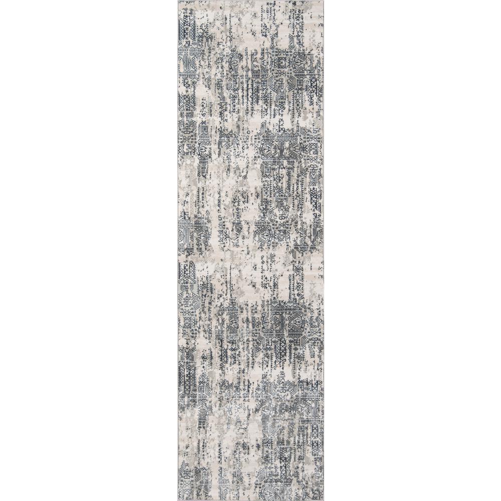 Traditional Rectangle Area Rug, Grey, 3'10" X 5'7". Picture 6