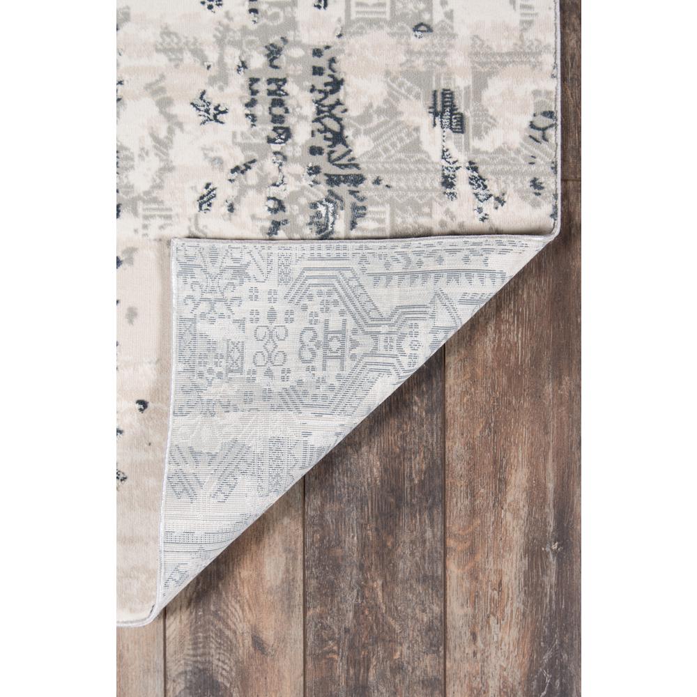 Traditional Rectangle Area Rug, Grey, 3'10" X 5'7". Picture 5