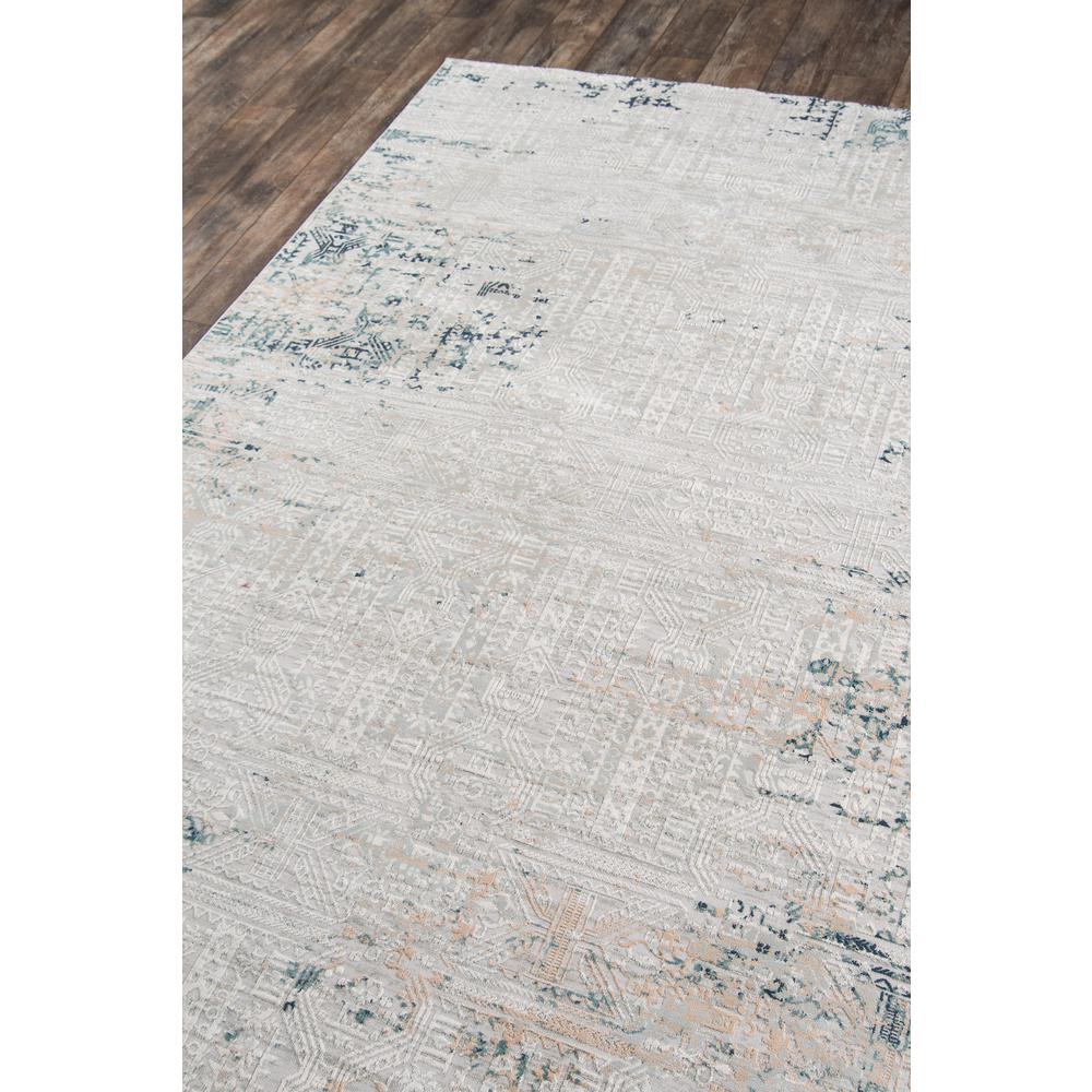 Traditional Rectangle Area Rug, Silver, 3'10" X 5'7". Picture 2