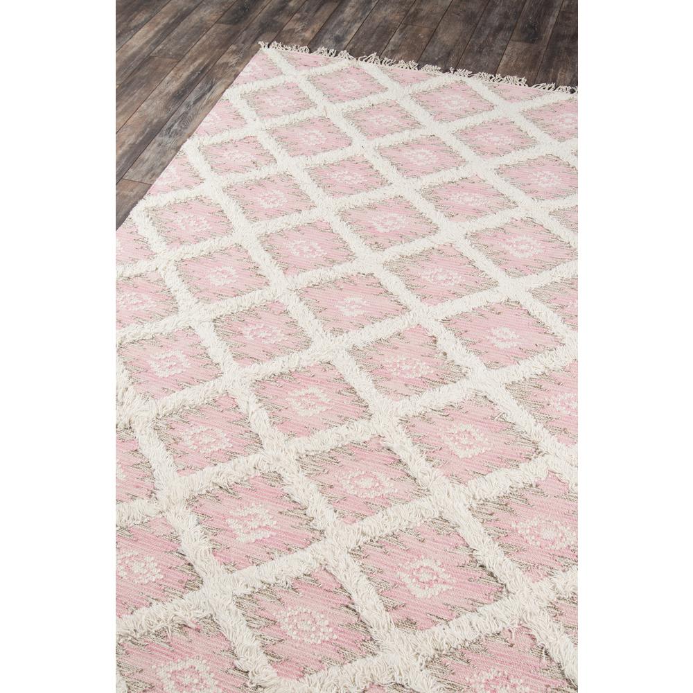 Contemporary Rectangle Area Rug, Pink, 3' X 5'. Picture 2