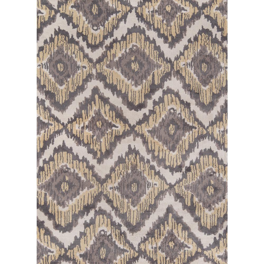 Transitional Round Area Rug, Grey, 4' X 4' Round. Picture 1