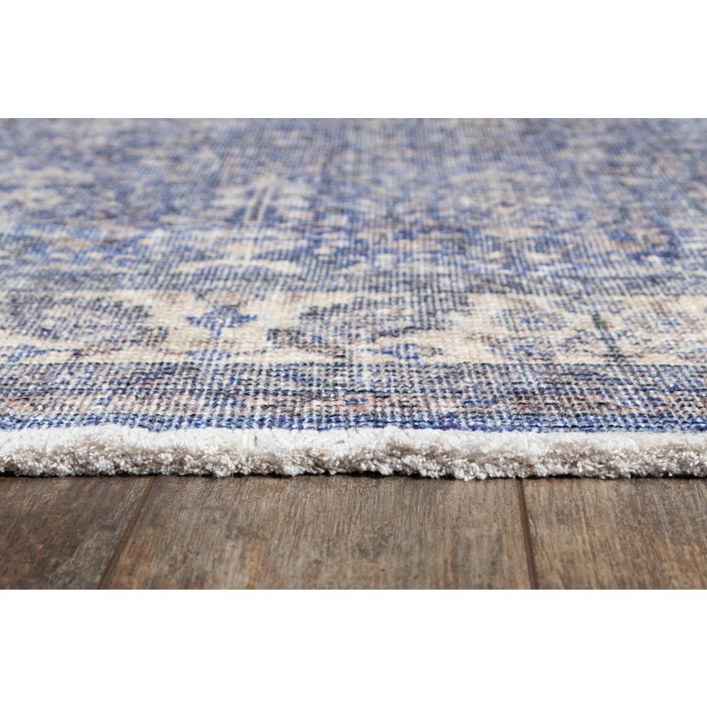 Traditional Runner Area Rug, Blue, 2'6" X 10' Runner. Picture 3