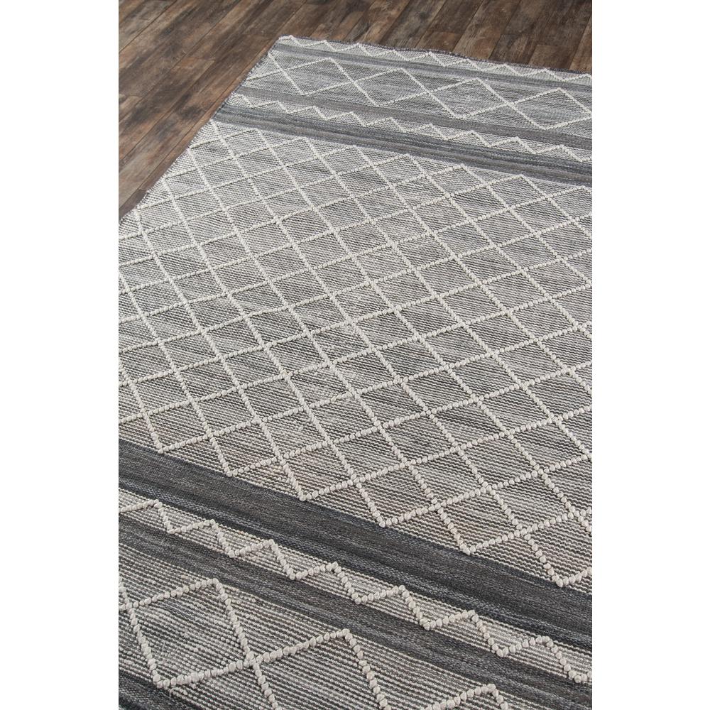 Contemporary Rectangle Area Rug, Grey, 3'6" X 5'6". Picture 2