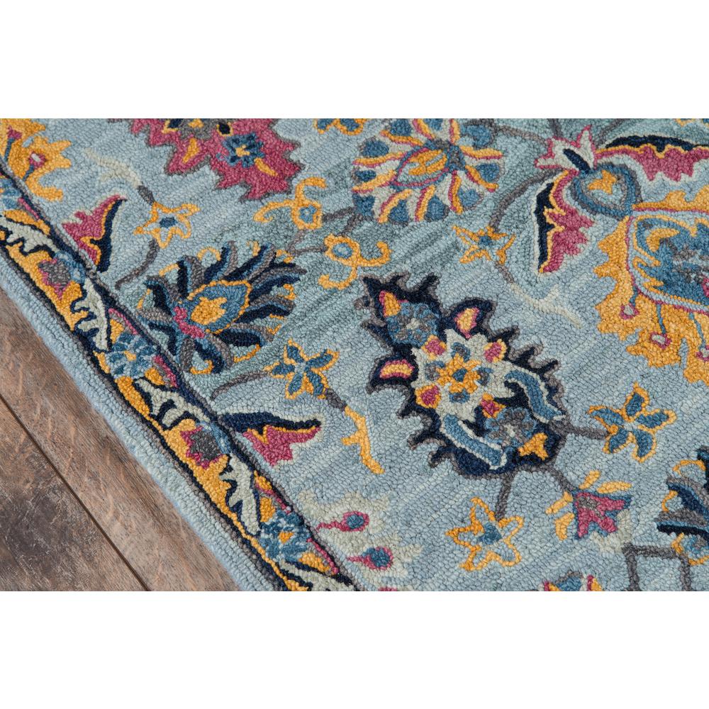 Traditional Rectangle Area Rug, Blue, 3' X 5'. Picture 3