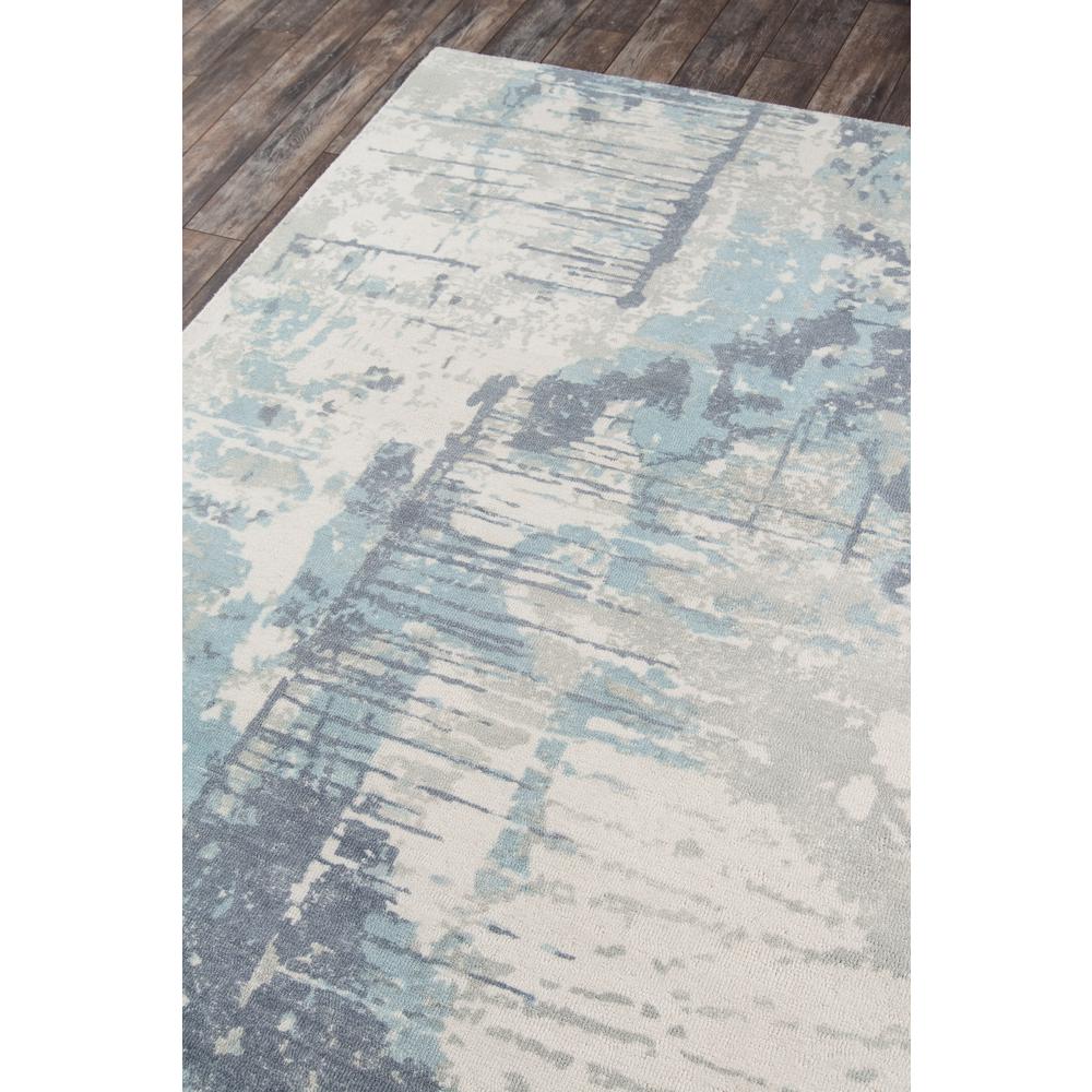 Casual Rectangle Area Rug, Blue, 3'6" X 5'6". Picture 2