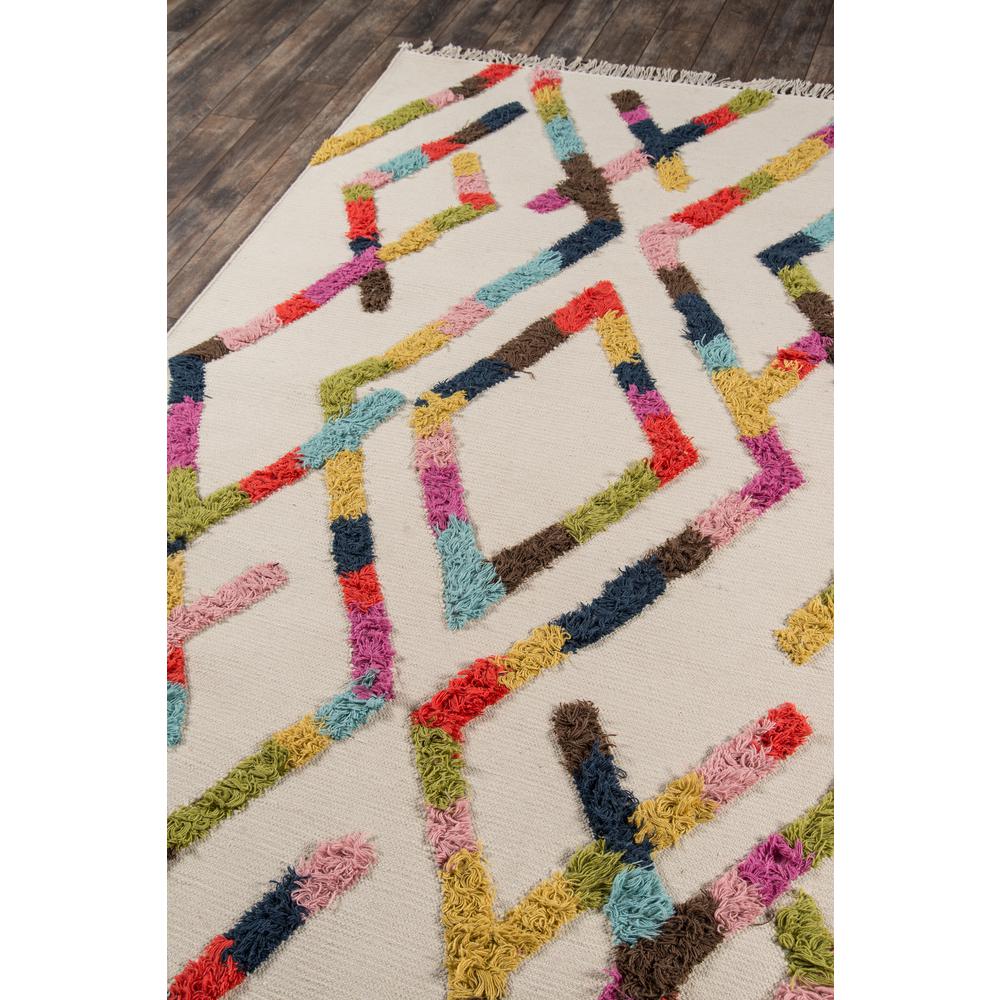 Contemporary Rectangle Area Rug, Multi, 3' X 5'. Picture 2
