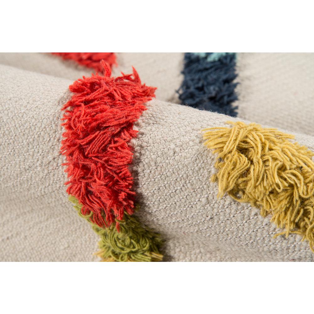 Contemporary Rectangle Area Rug, Multi, 3' X 5'. Picture 4
