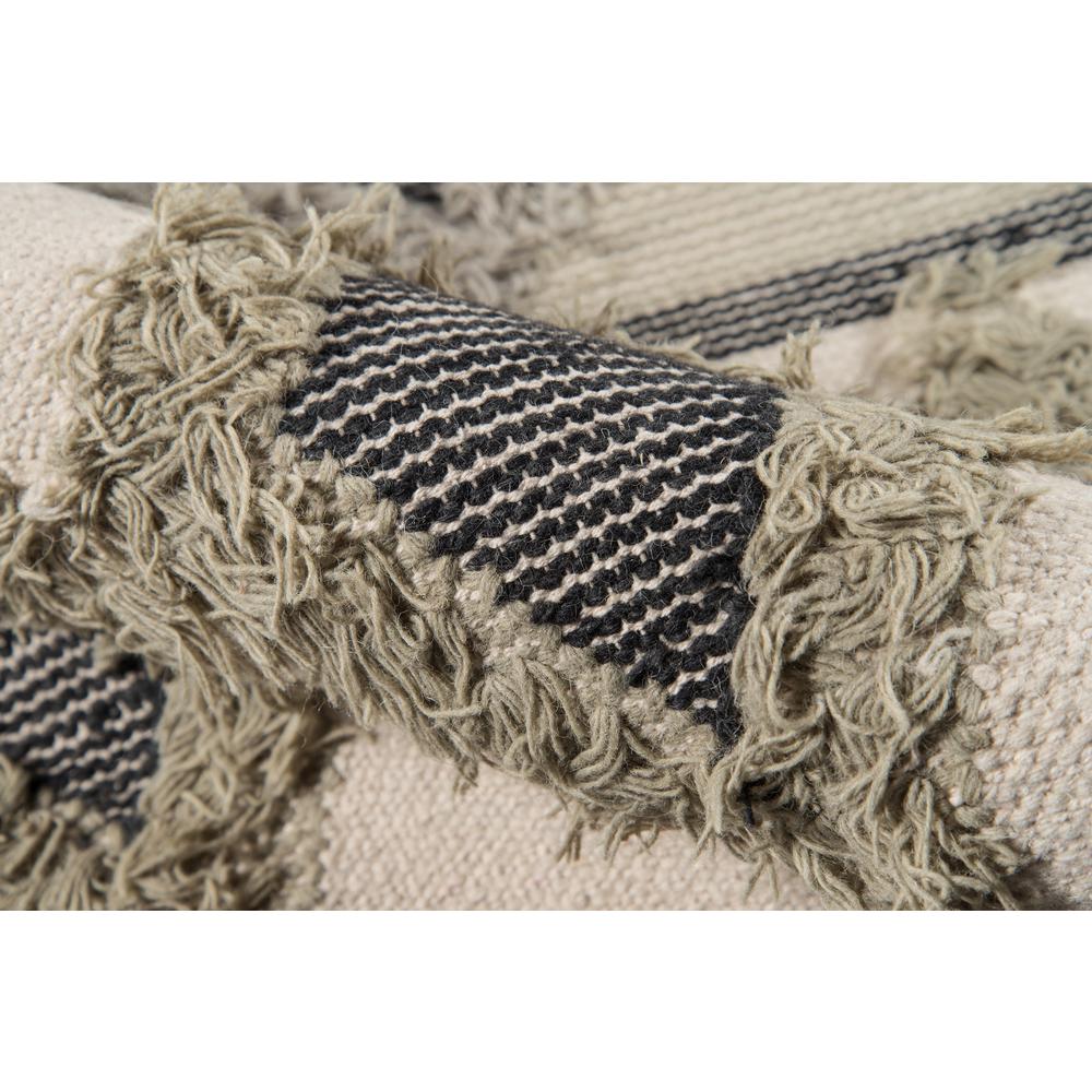 Contemporary Rectangle Area Rug, Sage, 3' X 5'. Picture 4