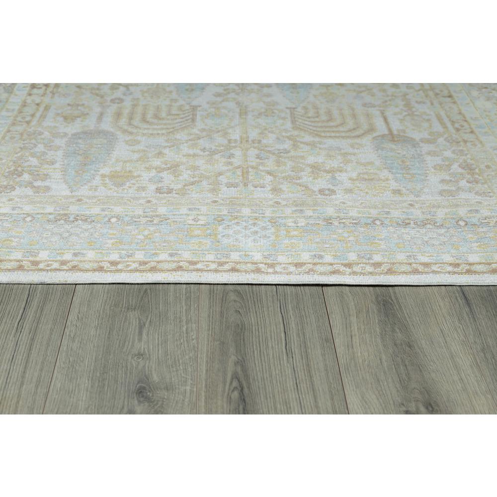 Traditional Rectangle Area Rug, Ivory, 4' X 6'. Picture 4
