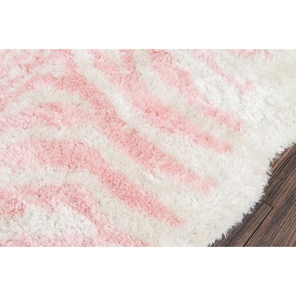 Contemporary Rectangle Area Rug, Pink, 7'6" X 9'6". Picture 3