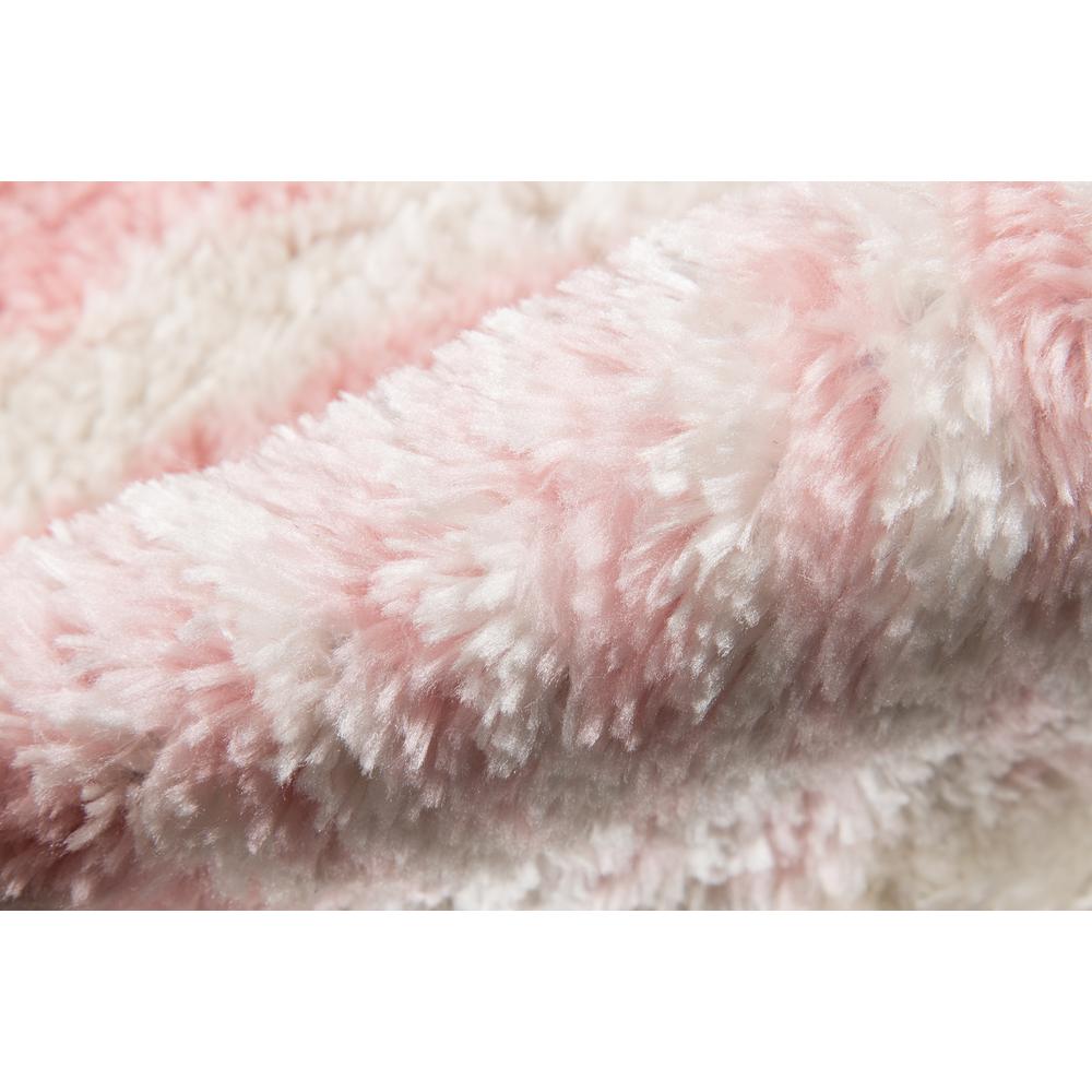 Contemporary Rectangle Area Rug, Pink, 7'6" X 9'6". Picture 4
