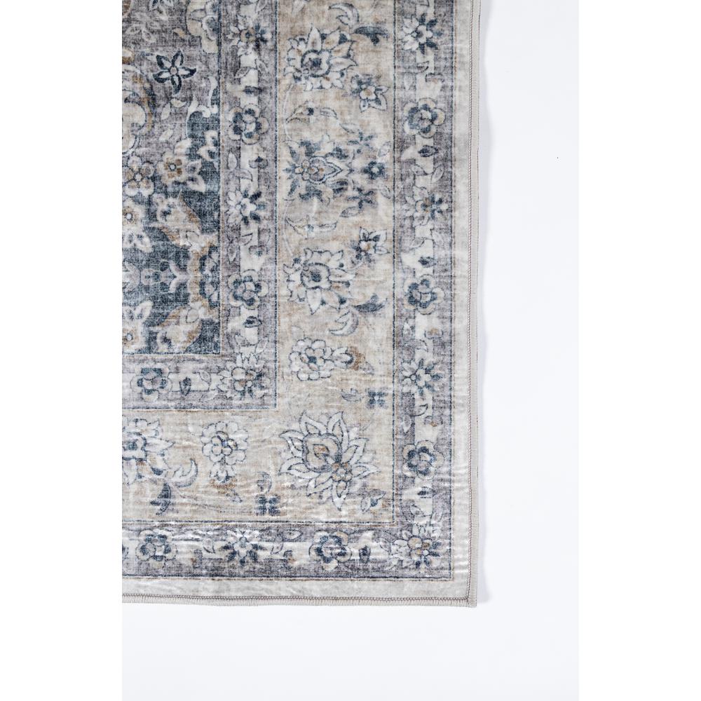 Traditional Rectangle Area Rug, Grey, 3'6" X 5'6". Picture 2