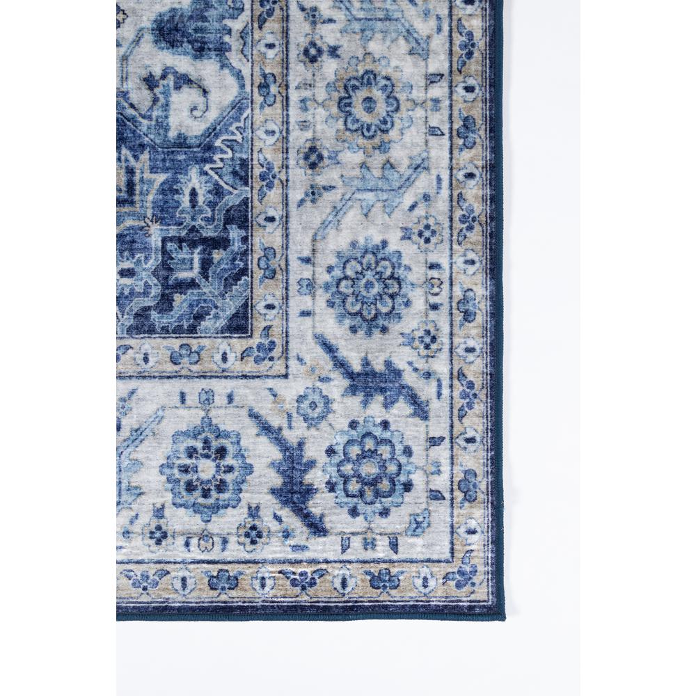 Traditional Rectangle Area Rug, Blue, 3'6" X 5'6". Picture 2