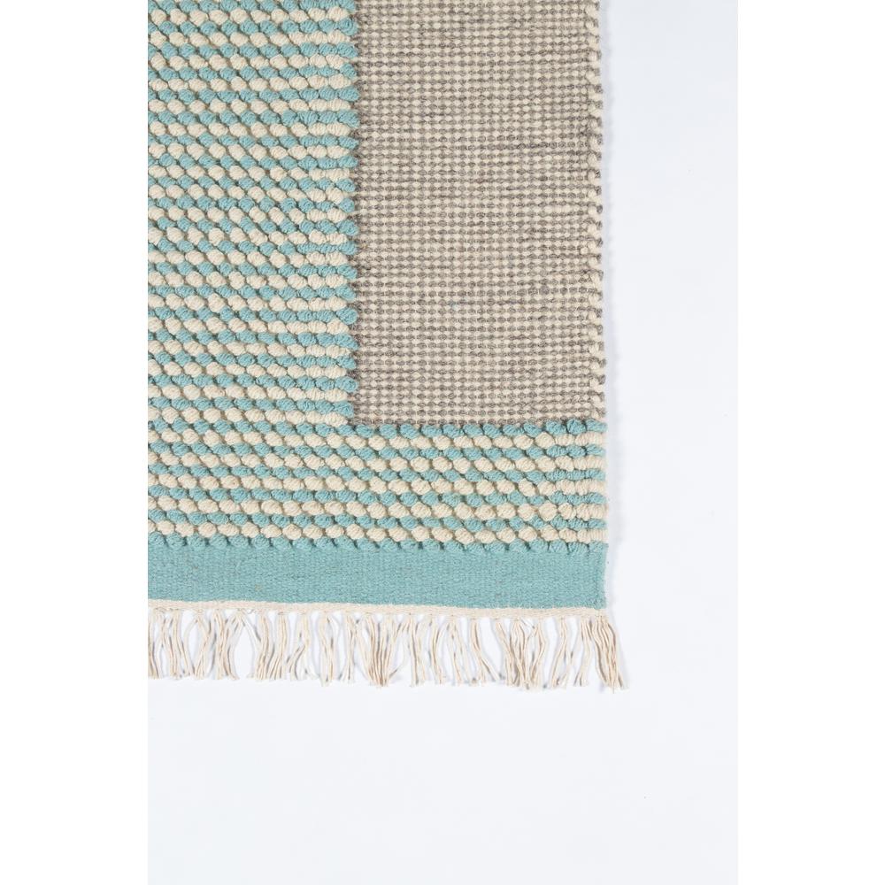 Contemporary Rectangle Area Rug, Blue, 3'6" X 5'6". Picture 2