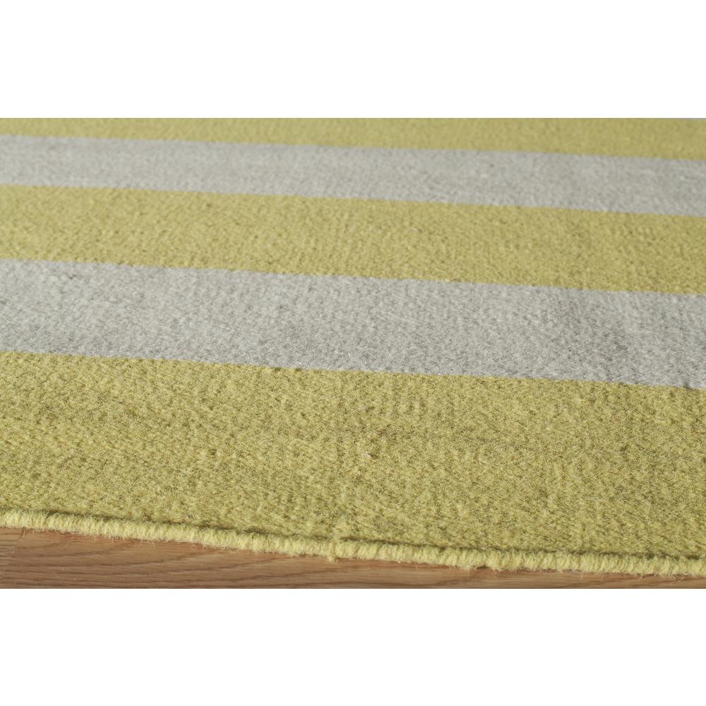 Contemporary Rectangle Area Rug, Yellow, 3'6" X 5'6". Picture 2
