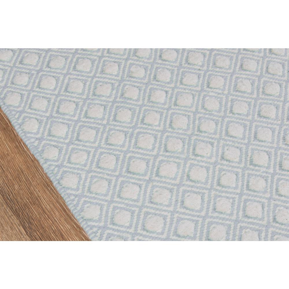 Modern Rectangle Area Rug, Blue, 5' X 8'. Picture 3