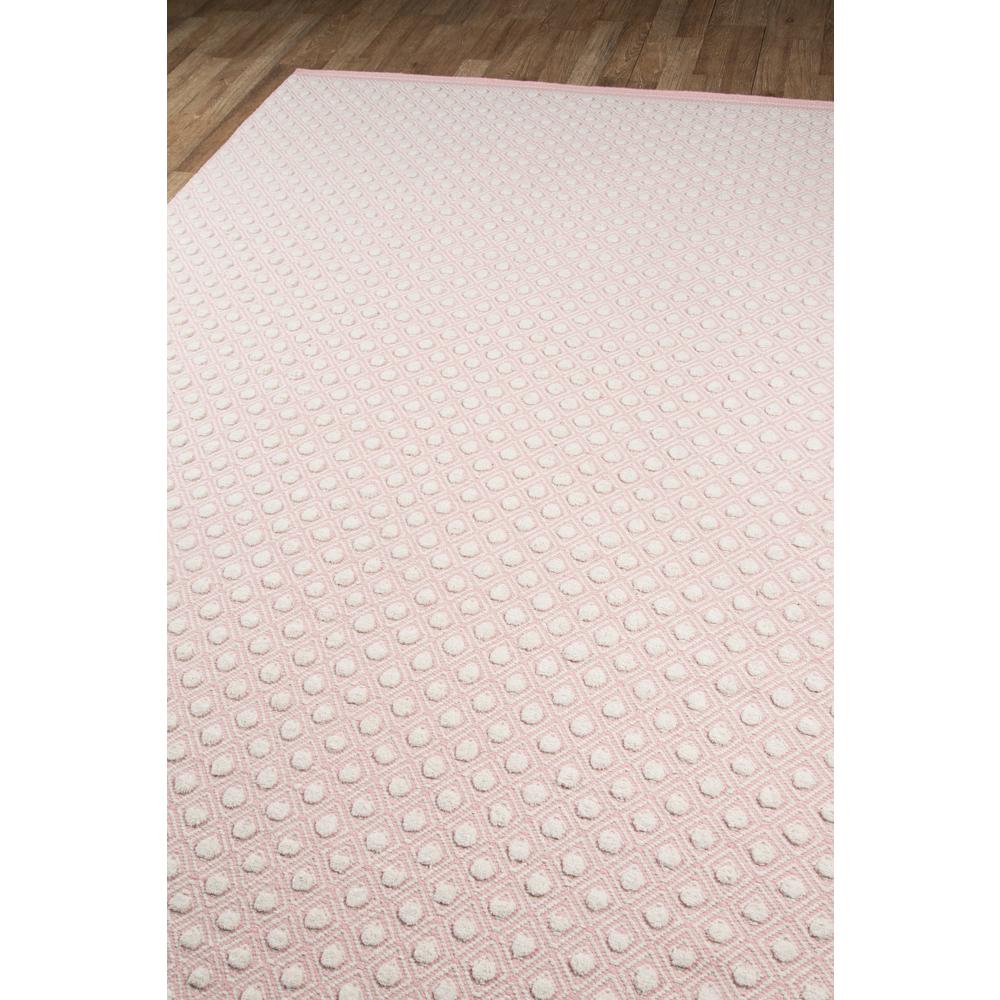 Modern Rectangle Area Rug, Pink, 5' X 8'. Picture 2