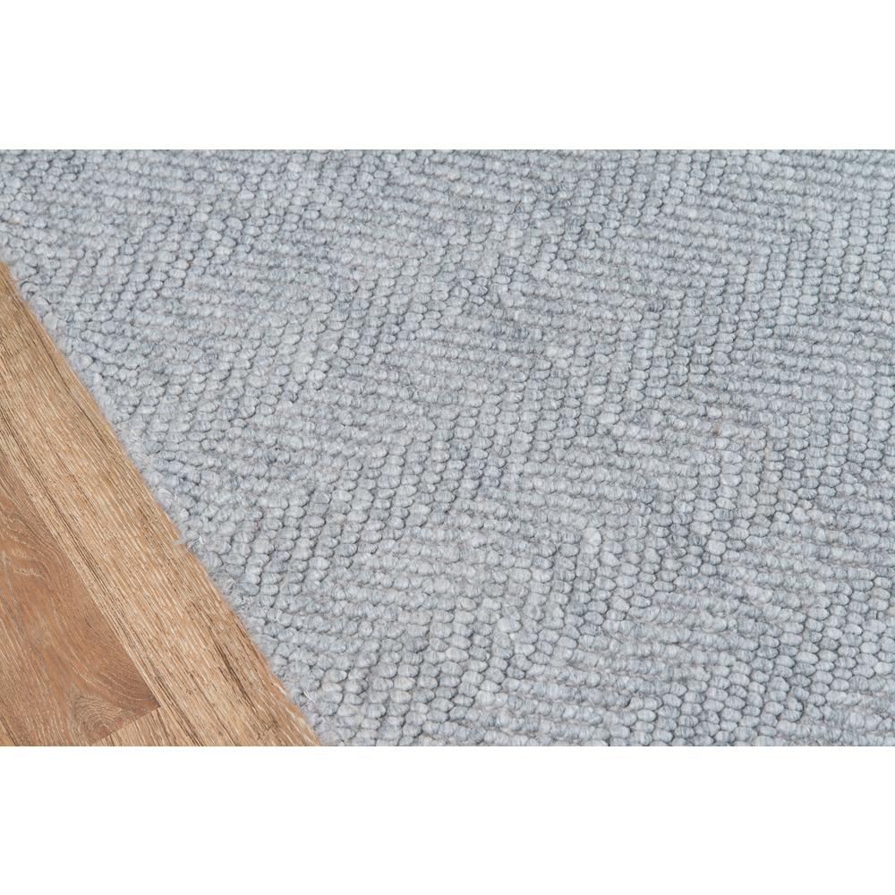 Contemporary Rectangle Area Rug, Grey, 3'9" X 5'9". Picture 3