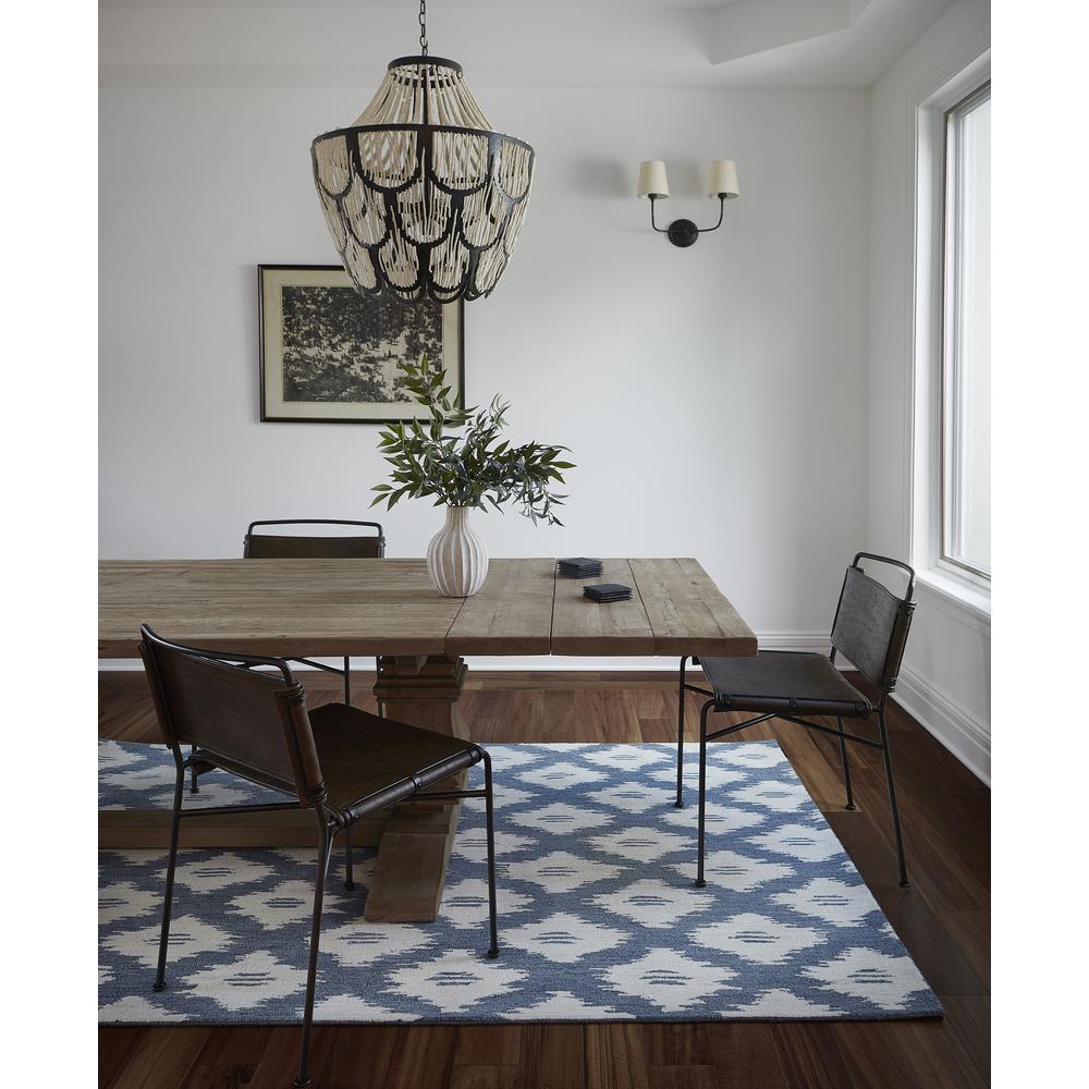 Transitional Rectangle Area Rug, Slate, 3'6" X 5'6". Picture 9