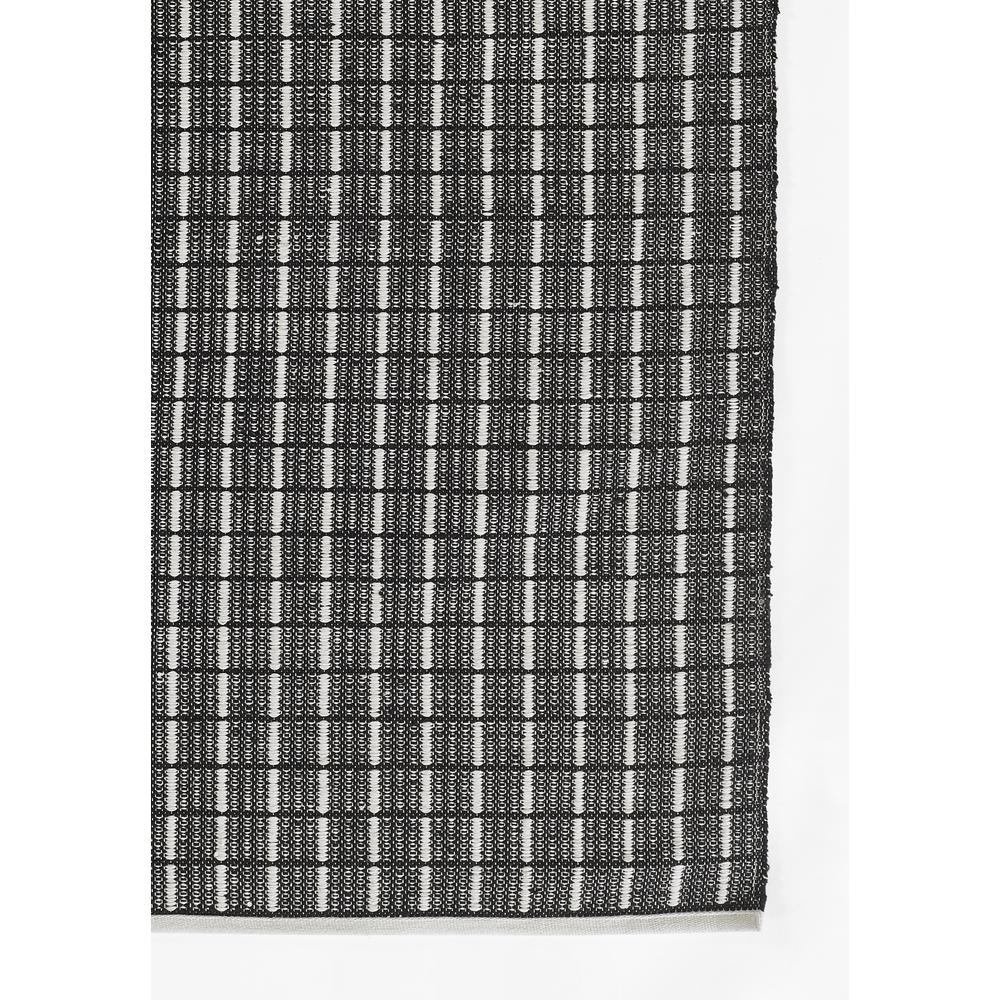 Contemporary Runner Area Rug, Black, 2'3" X 8' Runner. Picture 2