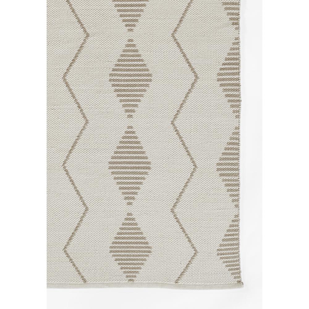Contemporary Runner Area Rug, Ivory, 2'3" X 8' Runner. Picture 2