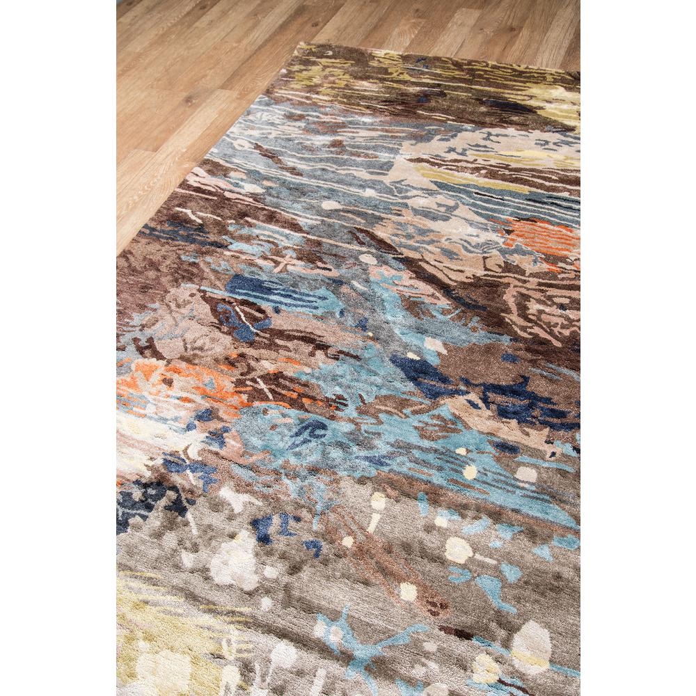 Contemporary Rectangle Area Rug, Multi, 3'6" X 5'6". Picture 2