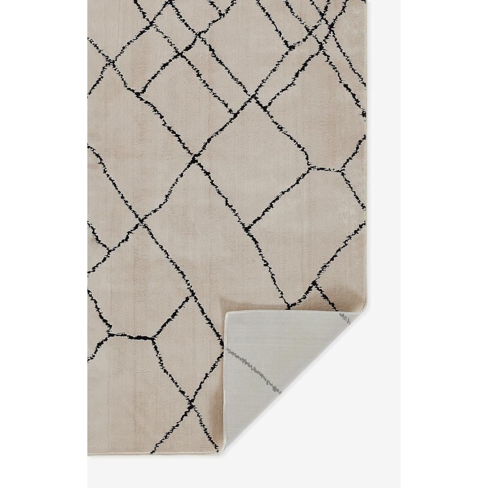 Contemporary Rectangle Area Rug, Ivory, 3'11" X 5'7". Picture 3