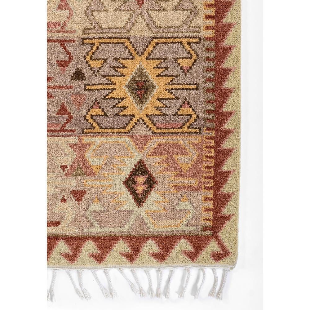 Traditional Rectangle Area Rug, Rust, 3'6" X 5'6". Picture 2
