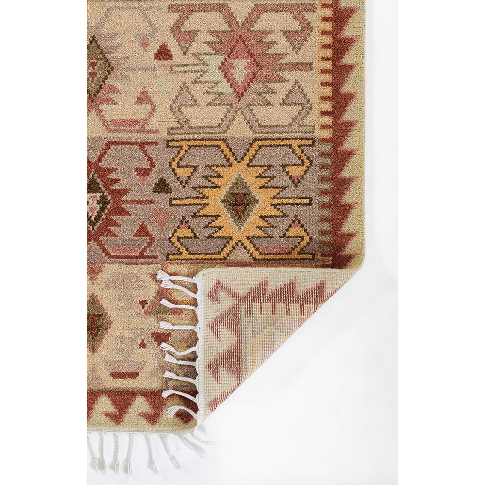 Traditional Rectangle Area Rug, Rust, 3'6" X 5'6". Picture 6