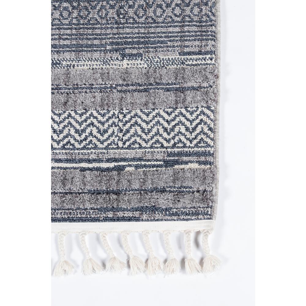 Contemporary Runner Area Rug, Blue, 2'3" X 10' Runner. Picture 2