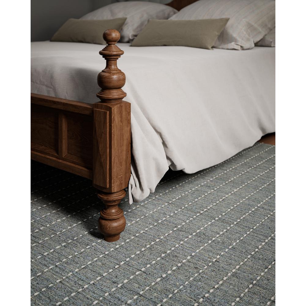 Contemporary Rectangle Area Rug, Blue, 3'6" X 5'6". Picture 11