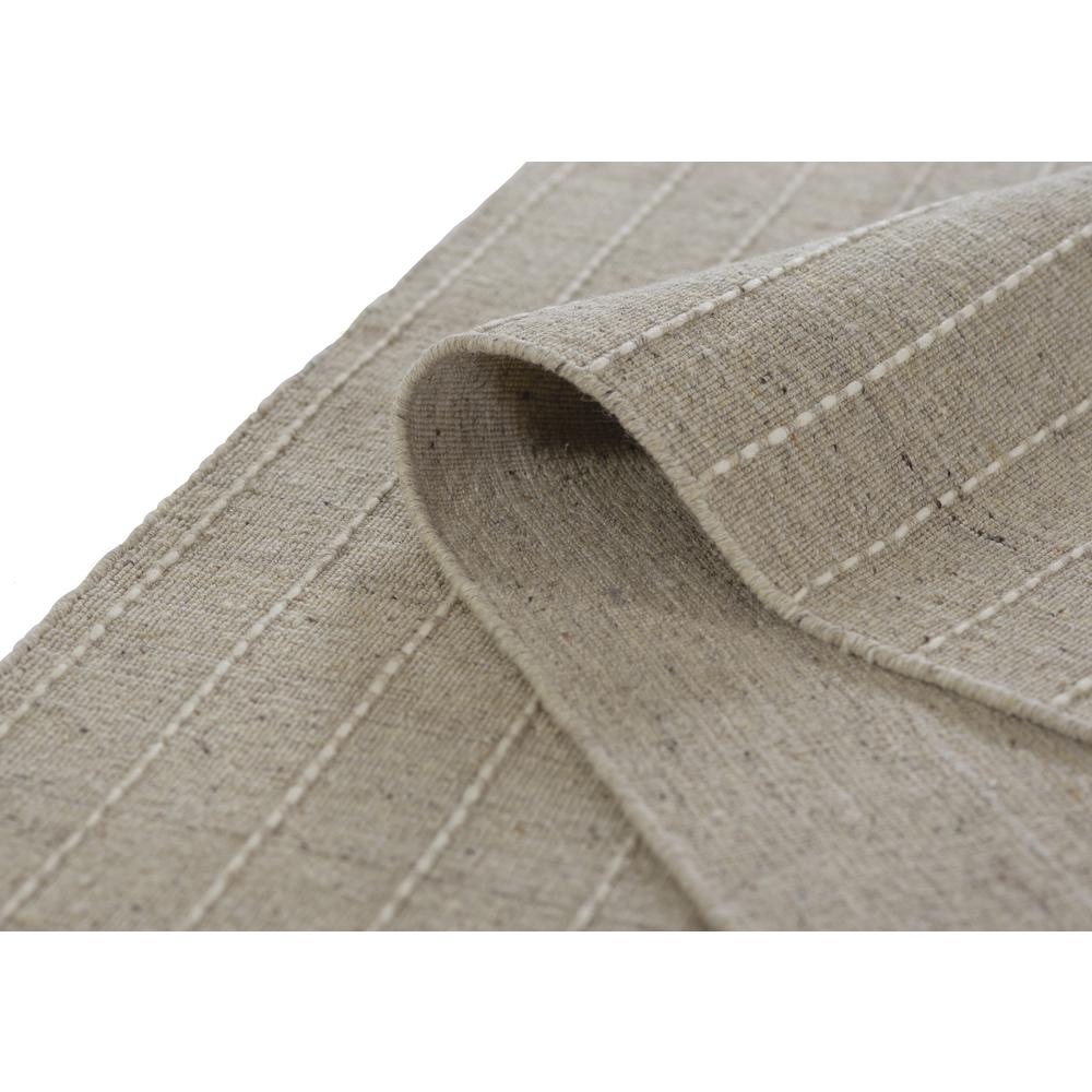 Contemporary Rectangle Area Rug, Natural, 3'6" X 5'6". Picture 8