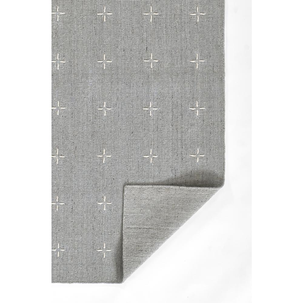 Contemporary Rectangle Area Rug, Light Blue, 5' X 8'. Picture 3