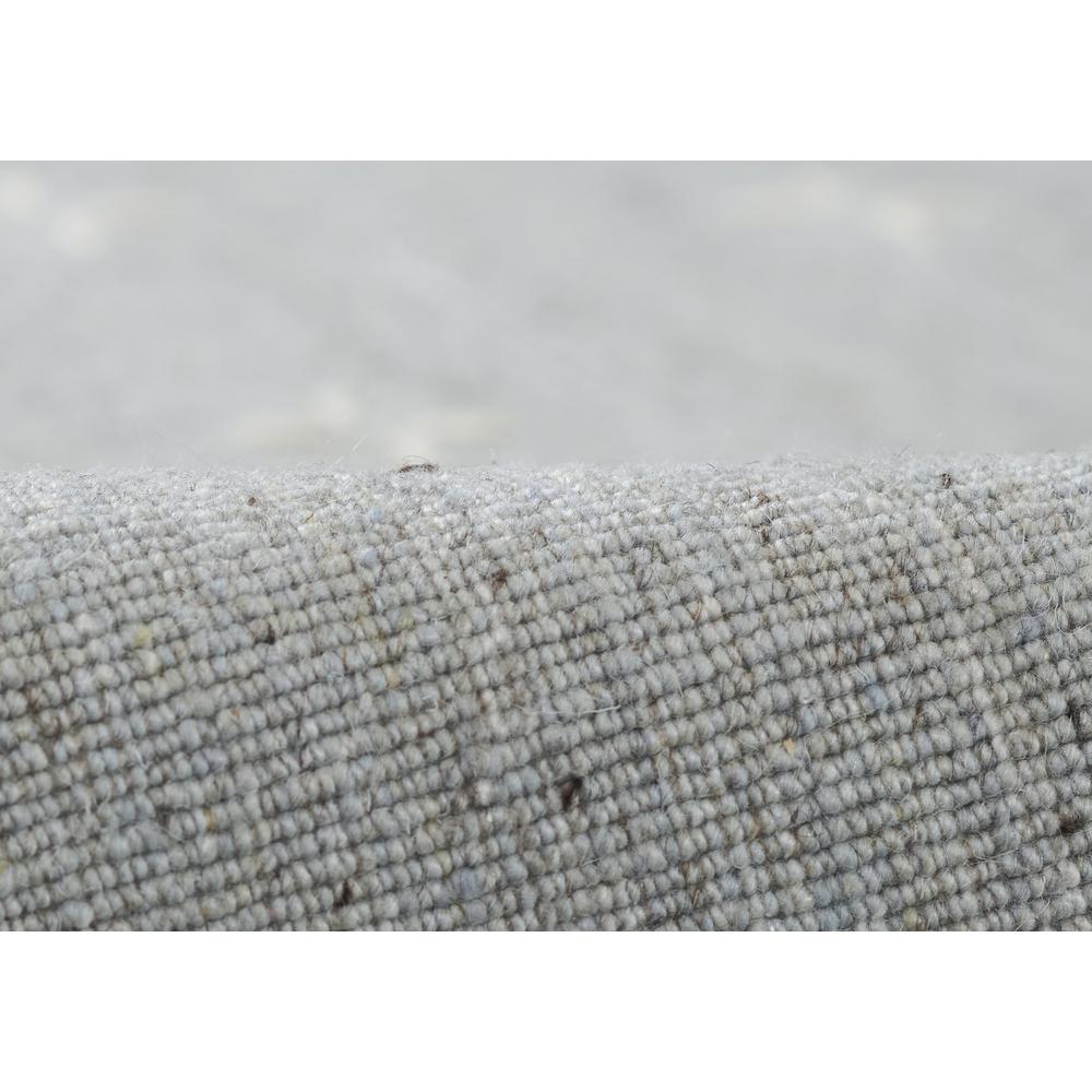 Contemporary Rectangle Area Rug, Light Blue, 5' X 8'. Picture 4