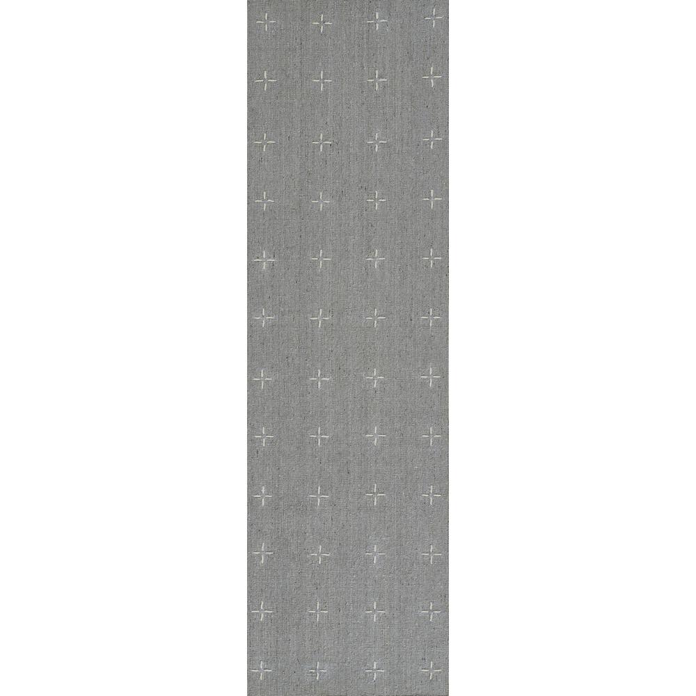 Contemporary Rectangle Area Rug, Light Blue, 5' X 8'. Picture 5