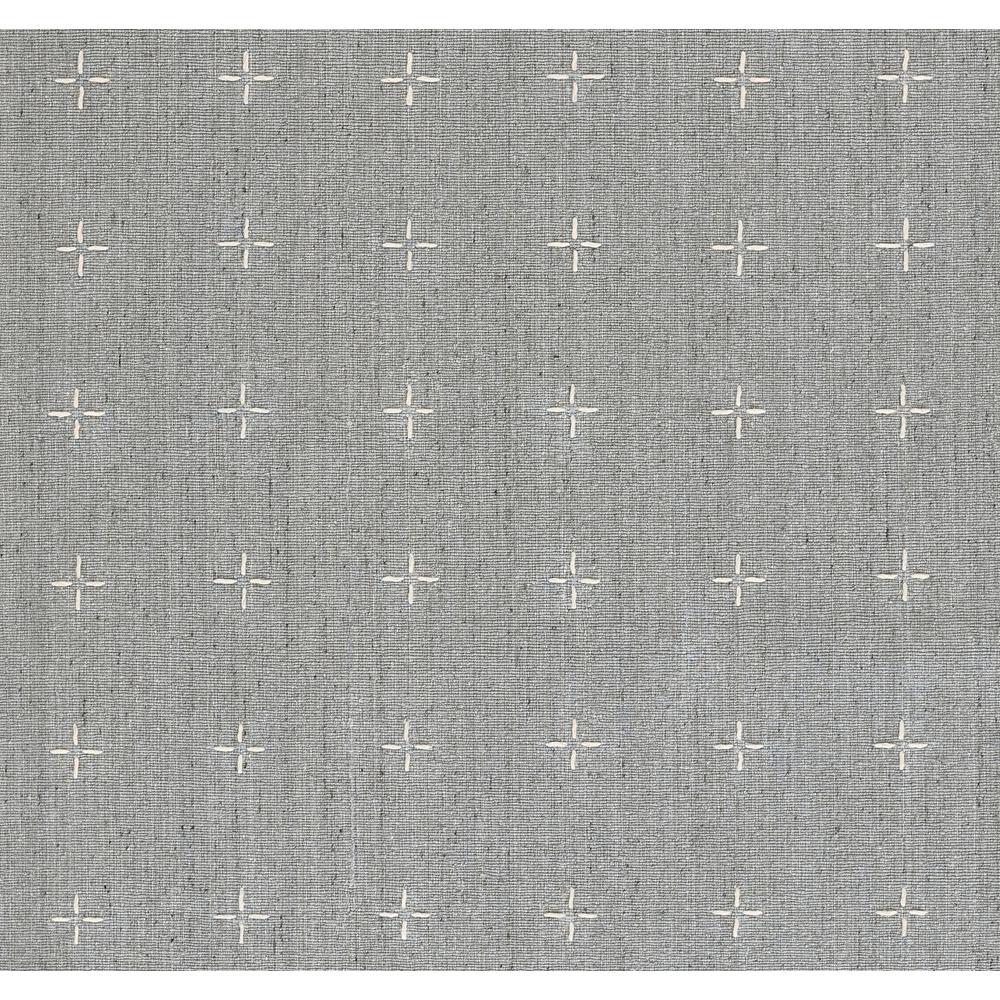Contemporary Rectangle Area Rug, Light Blue, 5' X 8'. Picture 8