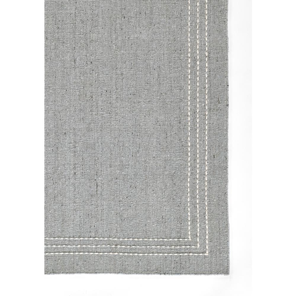 Contemporary Rectangle Area Rug, Light Blue, 5' X 8'. Picture 2