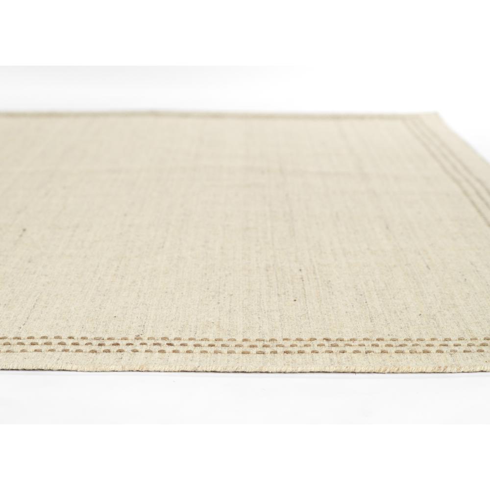 Contemporary Rectangle Area Rug, Natural, 5' X 8'. Picture 7