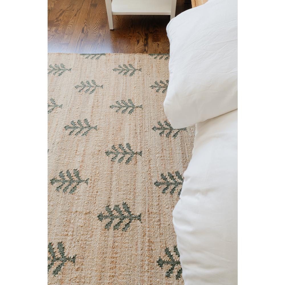 Contemporary Rectangle Area Rug, Natural, 3'6" X 5'6". Picture 11