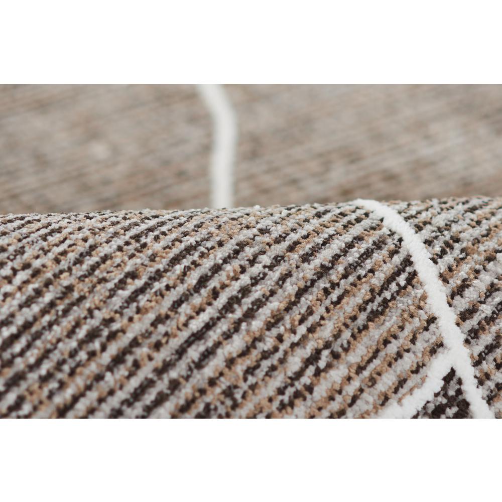 Contemporary Rectangle Area Rug, Grey, 7'10" X 10'2". Picture 4