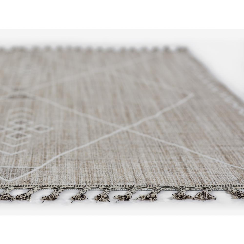 Contemporary Rectangle Area Rug, Grey, 7'10" X 10'2". Picture 6