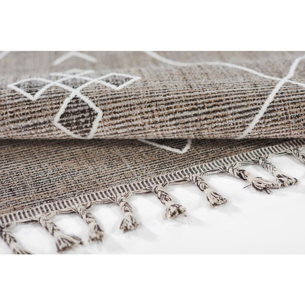 Contemporary Rectangle Area Rug, Grey, 7'10" X 10'2". Picture 8