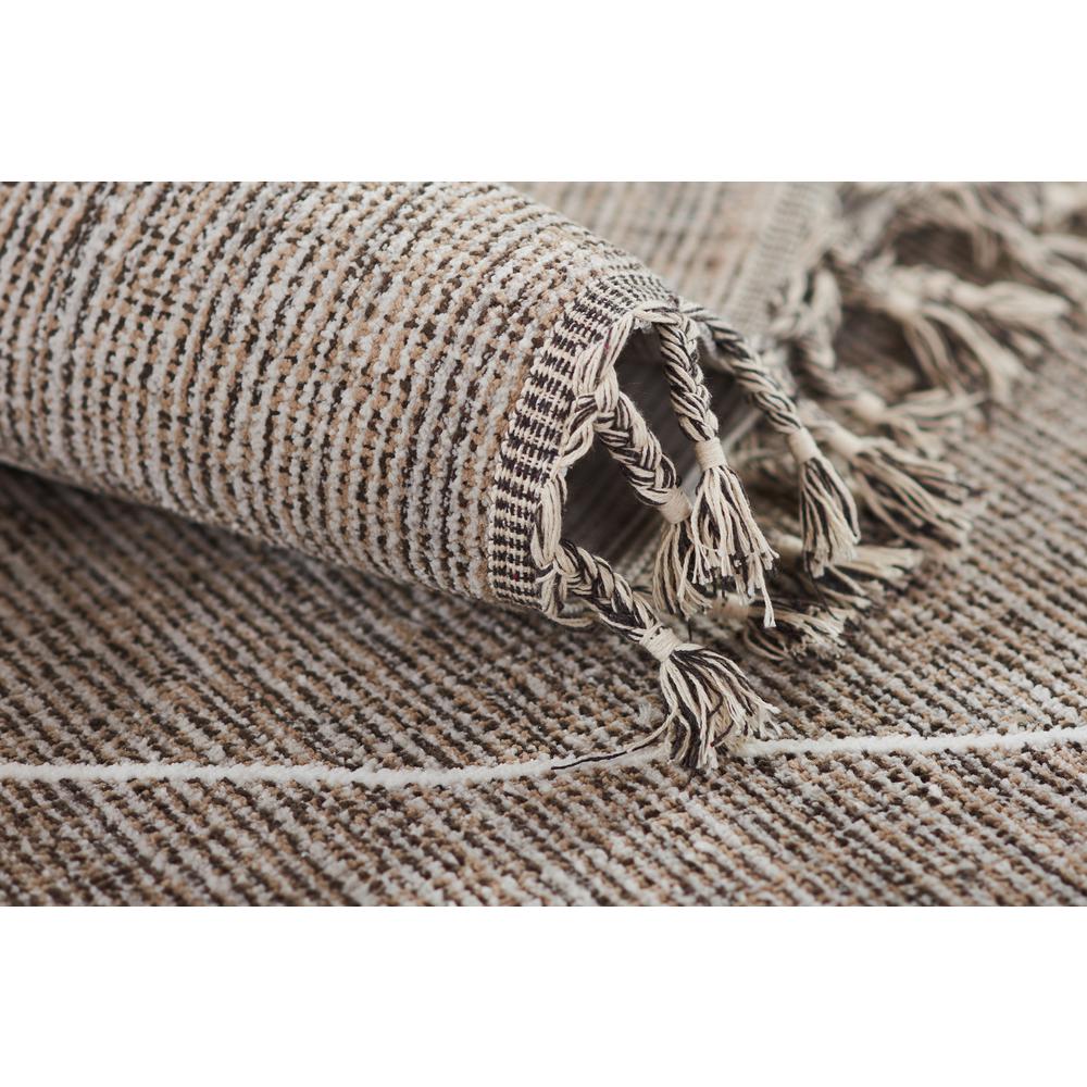 Contemporary Rectangle Area Rug, Grey, 7'10" X 10'2". Picture 9