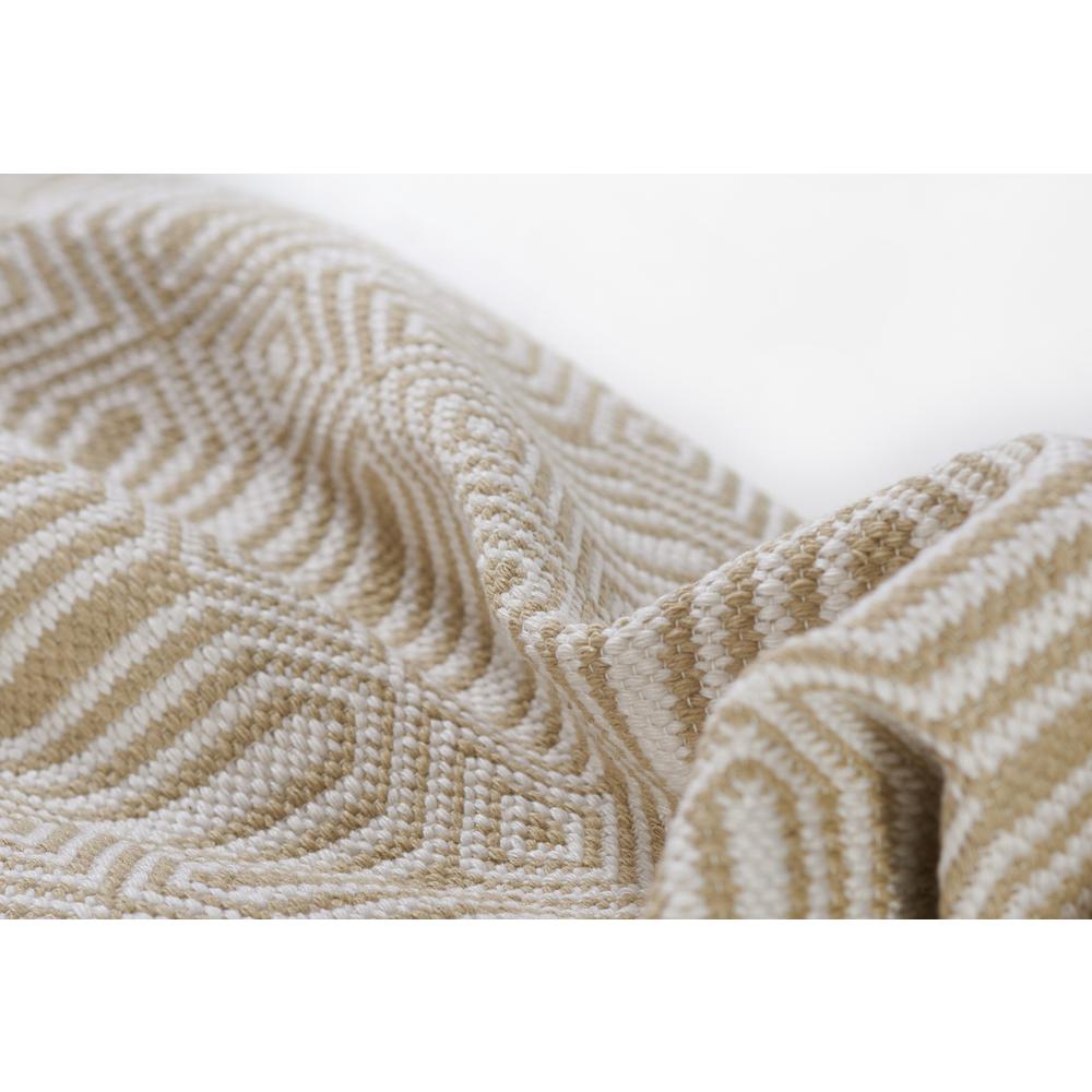 Contemporary Runner Area Rug, Beige, 2'3" X 8' Runner. Picture 10