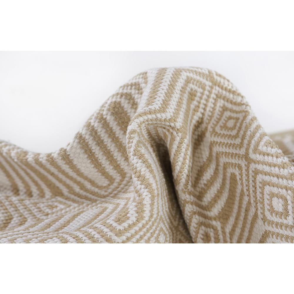 Contemporary Runner Area Rug, Beige, 2'3" X 8' Runner. Picture 8