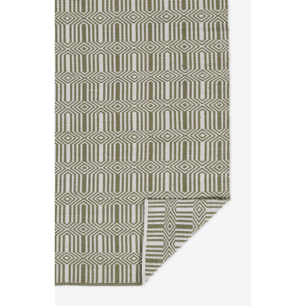 Contemporary Rectangle Area Rug, Green, 3'6" X 5'6". Picture 3